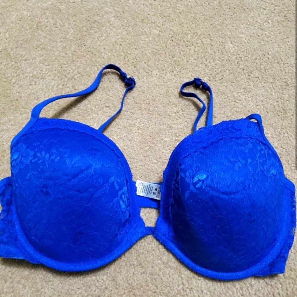 La Senza Push up Bra Blue size 34DD